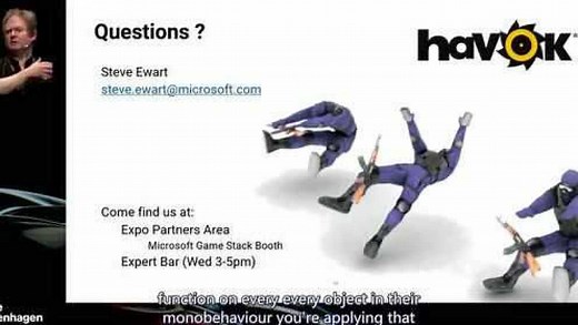 Unity中的Havok物理概览