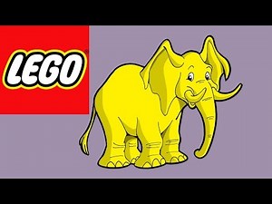 Let’s Build a Yellow Lego Elephant!