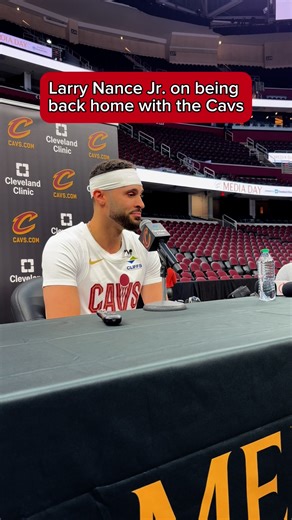 Roster full of talent. Larry Nance Jr. back in action. Cavs energy = unlocked! 🔓⚡ Video: Paris McGee Jr, Cleveland.com | cleveland.com