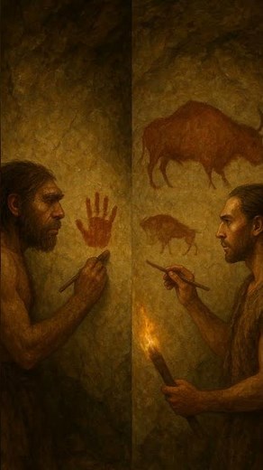 Who Were the First Artists? Neanderthals vs Homo Sapiens Cave Paintings Explained