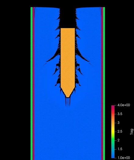 Dynamic penetration of a torpedo anchor into seabed
