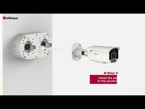 Infinique Wall Mount Dual Camera Junction Box Installation | Video Surveillance