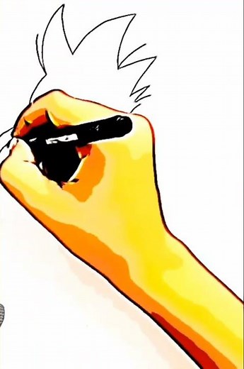 Dragon ball Z Sangoku. dessin Satisfaisant