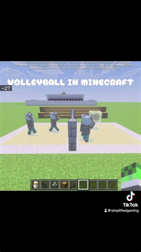 VOLLEYBALL IN MINECRAFT