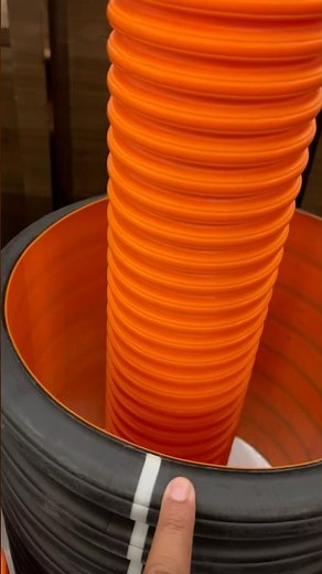 DWC pipe DWC HDPE pipe Dwc hdpe pipe full form. Double wall corrugated pipe. #pipelining #pipe