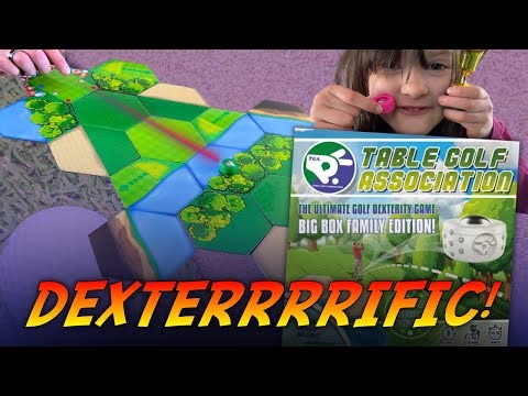 Tabletop Golf Done Right?! | Board Game Review | Dexterrrrific!