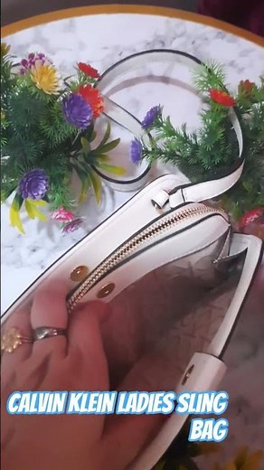 calvin klein handbags|calvin klein signature sling bag review|ck bags|