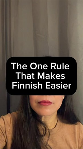 The Finnish Pronunciation Hack: The One Rule That Makes It Easier Stop stressing about how to pronounce Finnish words. Did you know there is only one rule you need to master to speak with confidence? Forget about memorizing complex stress patterns—in Finnish, the stress is always on the first syllable. Start hitting that first syllable hard and watch how much easier your language journey becomes. You can do this! #LearnFinnish #FinnishLanguage #FinnishTips #StudyFinnish #suomi