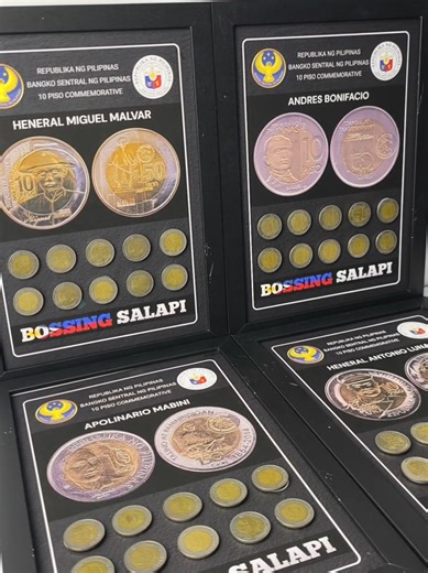 1O Piso Coin Collection Worth 300K