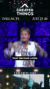 Join Dr. Randy Clark, Dr. Heidi Baker, Leif Hetland, Dan McCollam, Dan Hammer, Charity Cook, Camden Starley and more with worship from Peter Mattis & Bethel Music for GREATER THINGS in Dallas-Fort Worth, TX | July 23-26, 2025 You shall receive power when the Holy Spirit has come upon you. This is an ongoing call to press in. To receive from the Spirit so we can fully give God our yes. What are the greater things you desire? What dream has God put in your heart that challenges your expectations? 