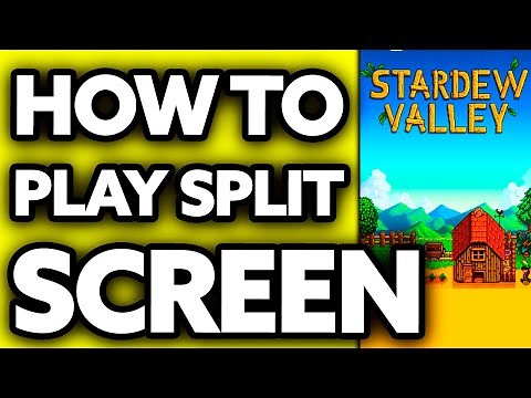 How To Play Stardew Valley Split Screen (Very EASY!)