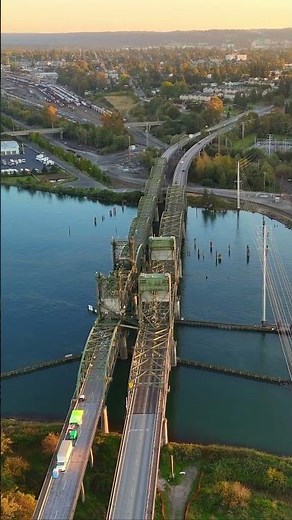 Snohomish River Bridge Flyover – Scenic 4K Aerial Footage with DJI Mini 4 Pro