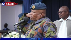 318K views · 10K reactions | SIJASTAAFU BADO! Legendary Kenya Defence Forces MC Gibson Mwandawiro During Kenya Air Force At 60 | Sauti TV | Facebook