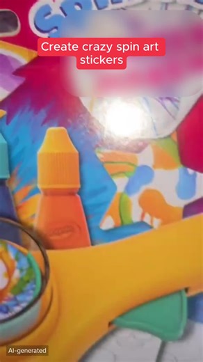 Spin, create, peel and wow! 🌈 This Crayola sticker maker turns every design into a colourful mini masterpiece full of fun. #artsandcrafts #playroomowner #sparklymakeup #kidsindooractivities #artsandcraftsforkids #sculptstick #getkidscrafting #christmascraft #colouringsupplies #springcraftsforkids #Crayola #SpinArt #StickerMaker #KidsCrafts #CreativeFun #TikTokMadeMeBuyIt #GiftIdeas #ArtsAndCrafts