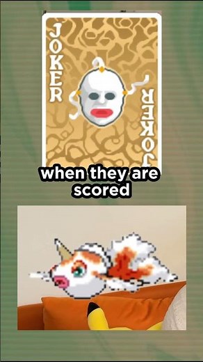 Goldeen evolution line matched with Balatro Jokers
