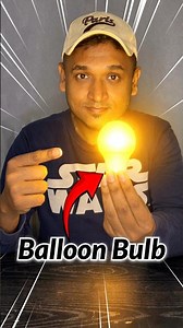 Color Bulb Using Balloon 😱 | Crazy Light Hack! #shorts #experiment #minivlog