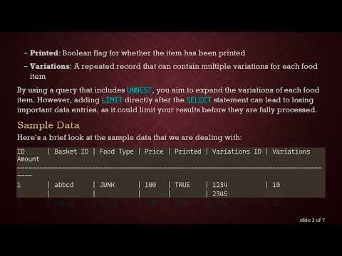 How to Ensure a Minimum of 10 Unique Rows with UNNEST in BigQuery