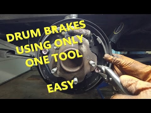 Nissan NV200 how to do drum brakes
