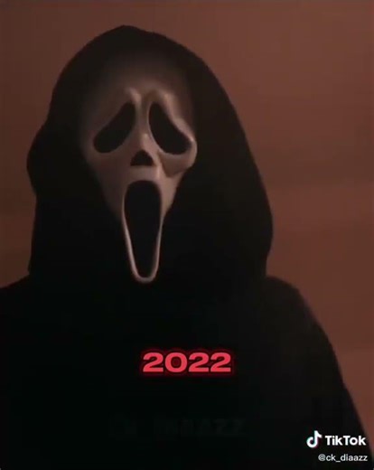 evolution of ghost face scream 1996 - 2023 hung up