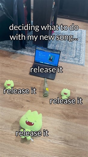 let’s be honest, dropping ur new track was always the only choice… 🙏 #DistroKid #duh #spinthebottle #musicproduction #releaseyourmusic