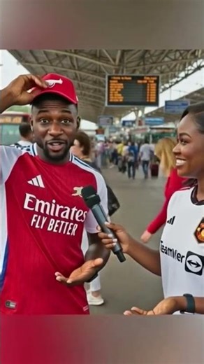 arsenal fan with quote,