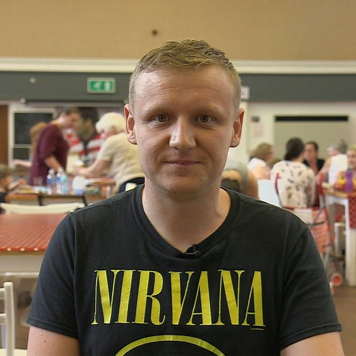 This man is using 'junk food' to stop food waste. | BBC World Service