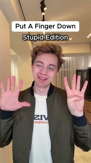 Put a Finger Down Stupid Edition 💀