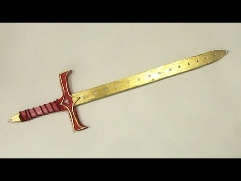 How to Make a foamboard Sword