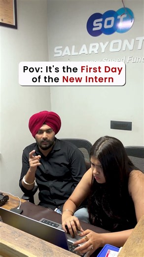 POV: It’s the first day of the new intern 😂 #intern #genz #Corporatememes