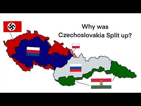 Why was Czechoslovakia Split up?