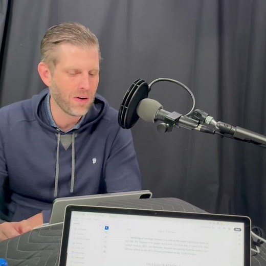 Eric Trump reads an excerpt from his audiobook UNDER SIEGE