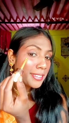 🥰✨shimmer placement for glowing skin ✨🥰 #shimmerplacement #highlighter #shorts #shortyoutubevideo