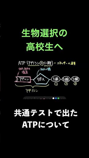 意外と盲点なATPの構造 #高校生物