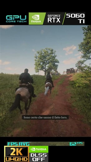 Red Dead Redemption 2 | RTX 5060 TI 16GB (2K UWQHD Max settings DLSS OFF)