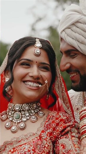 Bride & Groom First Look #weddingfilm #weddinginspiration