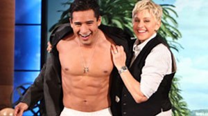 Video! Mario Lopez Strips to His Underwear on 'Ellen'