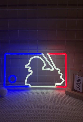 Baseball Neon Sign Ideas for Your Game Room