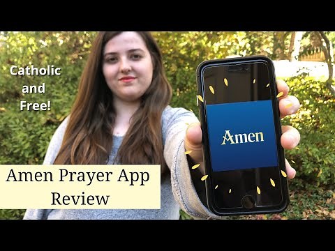 We Tried the New Amen App! || Easy And Free Catholic App