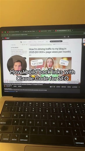How I build back links with Claude Code for SEO