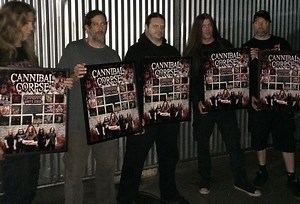 CANNIBAL CORPSE Awarded With Plaque Signifying Sales Of More Than Two Million