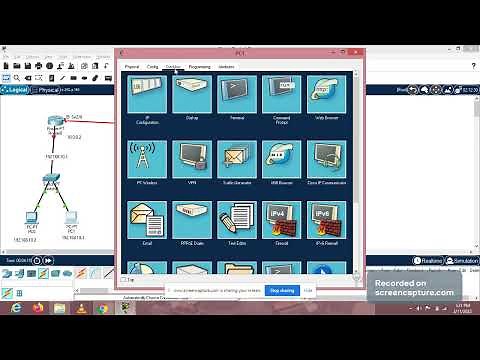 Distance Vector Routing using cisco packet tracer