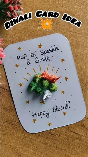 Easy Diwali Card Idea♥️ | Handmade Card Idea