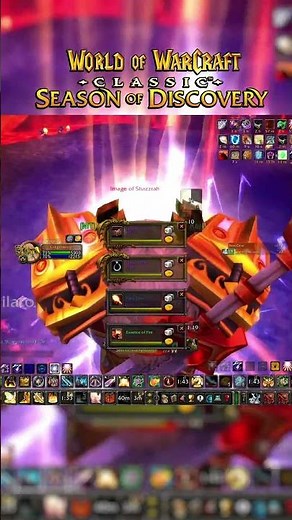 Molten Core Double Boss #worldofwarcraft #wow #sod