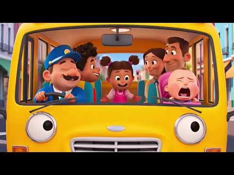Wheels on the Bus Nursery Rhymes for Toddlers