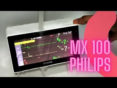 Philips IntelliVueMX100 Patient Monitor | Waterproof & Robust design | Portable Bedside | Full Demo