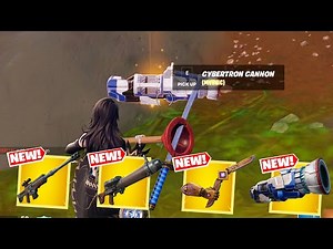 Where to find All Mythic Weapons & New Weapons & Vault Locations in Fortnite