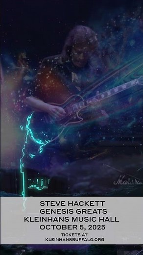 Steve Hackett | Kleinhans Music Hall | October 5, 2025