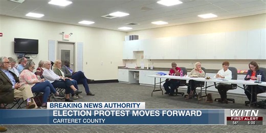 Board of Elections considers election protest in Morehead City mayoral race