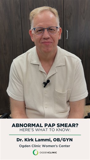 Abnormal pap smear results are common and don’t usually mean cancer. Dr. Lammi, OB/GYN at Ogden Clinic, walks you through the next steps, possible procedures, and how the HPV vaccine helps protect against cervical cancer. | Ogden Clinic