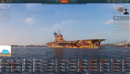 [玩法推荐]战舰世界日航白龙(Hakuryu)玩法推荐——搭配实战录像